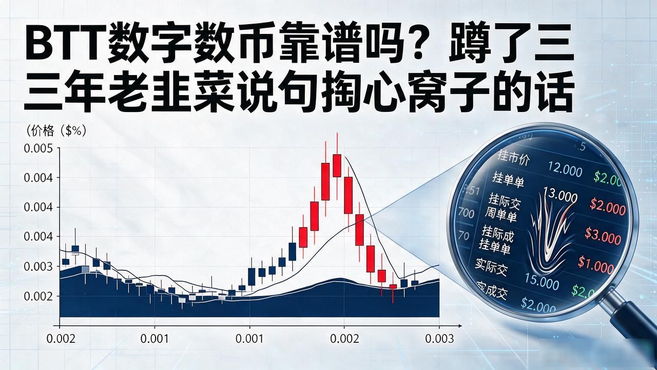 BTT数字货币靠谱吗？蹲了三年老韭菜说句掏心窝子的话