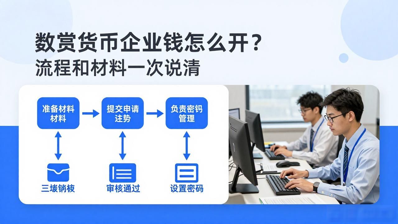 数字货币企业钱包怎么开？流程和材料一次说清