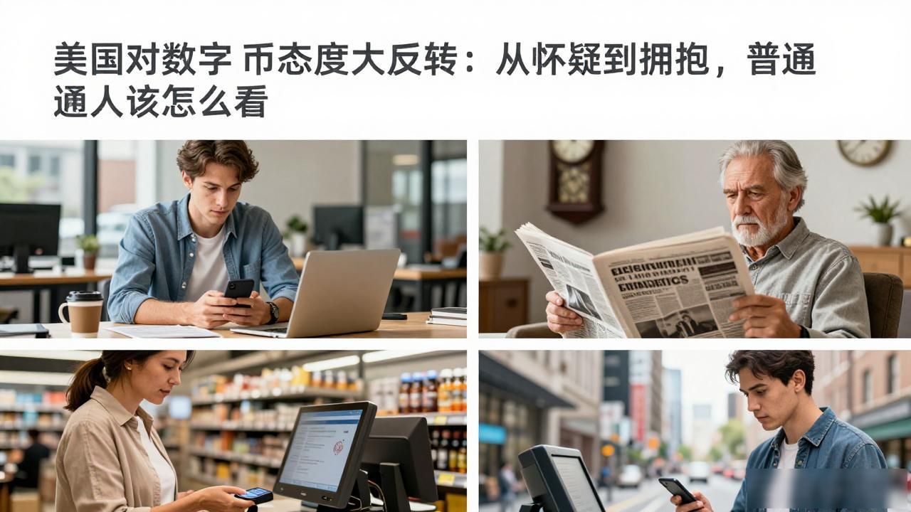 美国对数字货币态度大反转：从怀疑到拥抱，普通人该怎么看