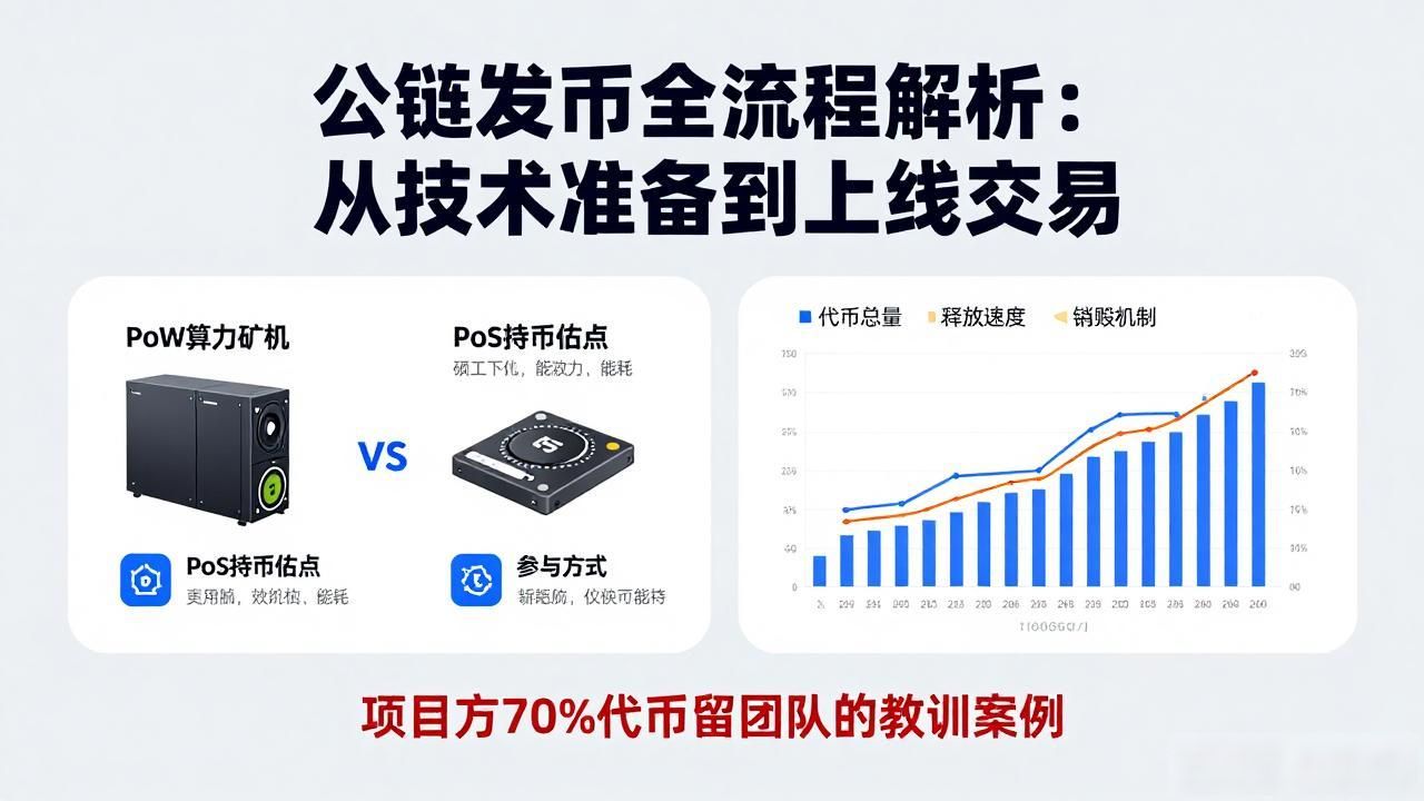 公链发币全流程解析：从技术准备到上线交易