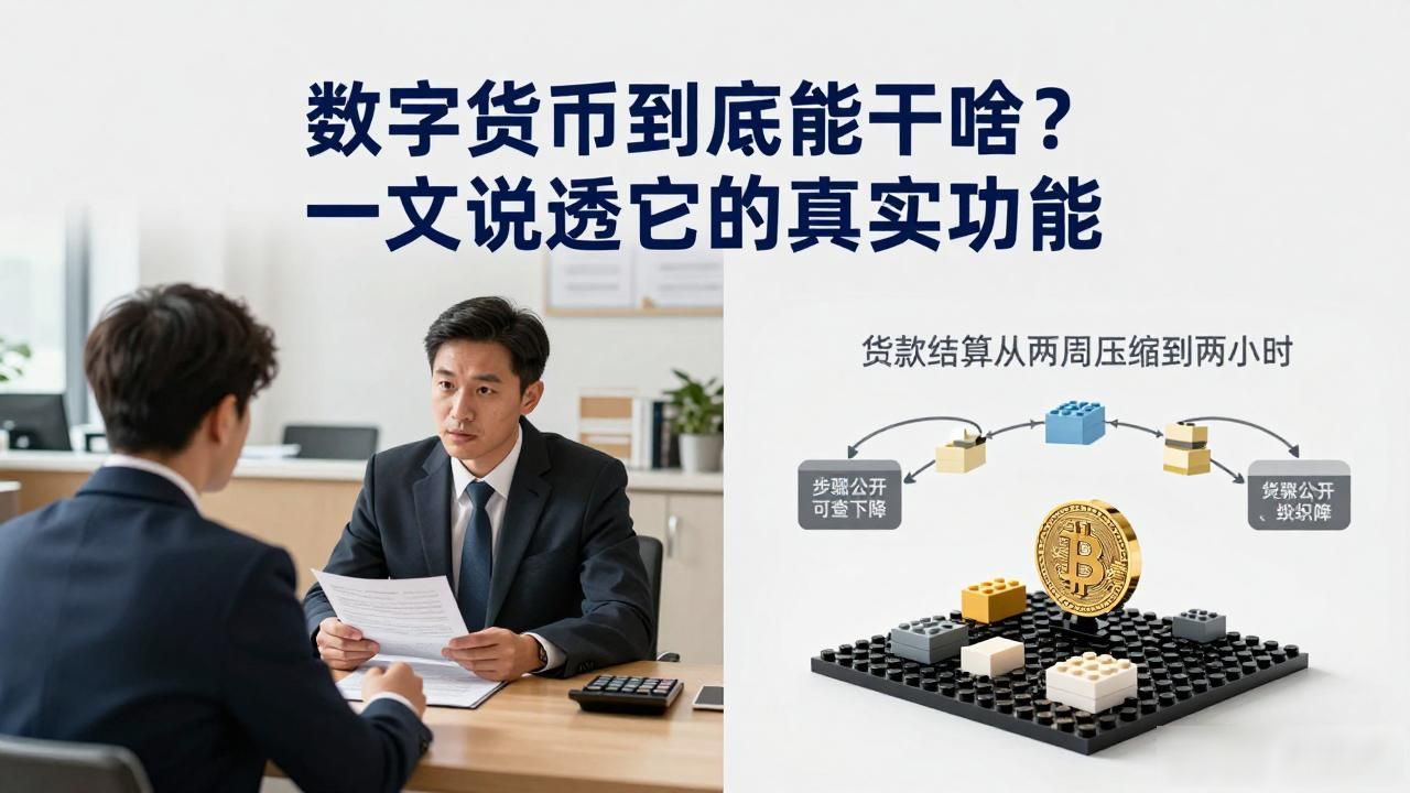 数字货币到底能干啥？一文说透它的真实功能