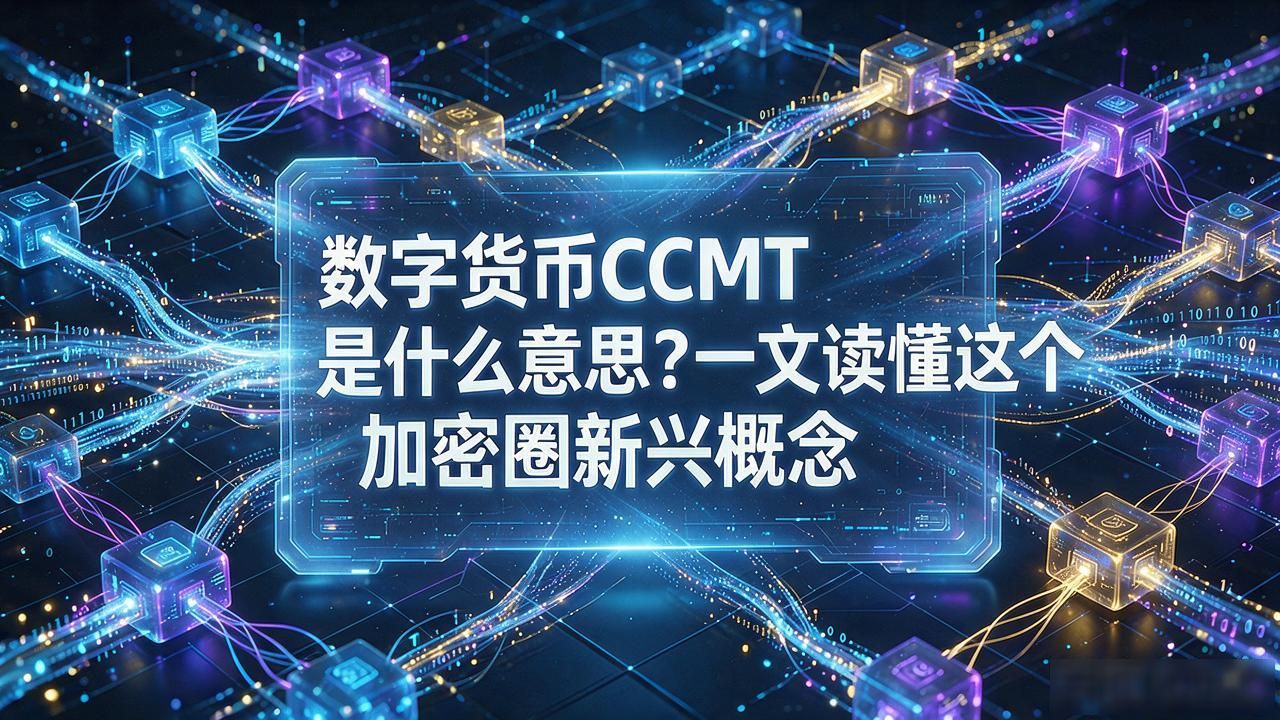 数字货币CCMT是什么意思？一文读懂这个加密圈新兴概念