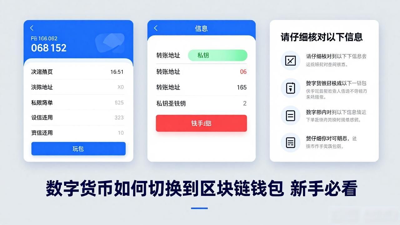 数字货币如何切换到区块链钱包？新手必看