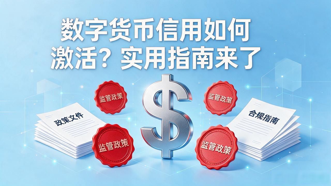 数字货币信用如何激活？实用指南来了