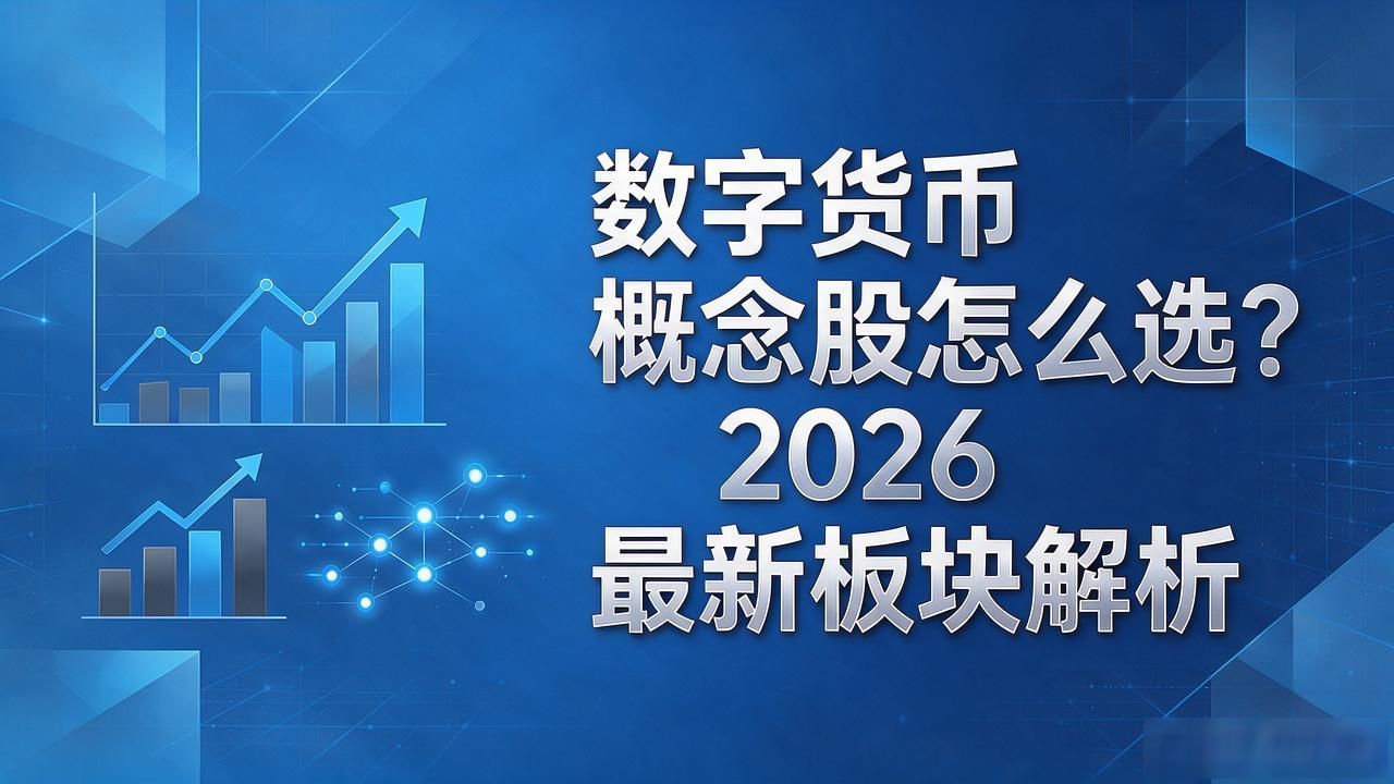 数字货币概念股怎么选？2026最新板块解析
