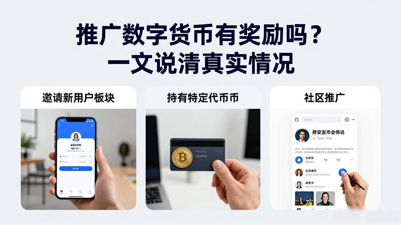 推广数字货币有奖励吗？一文说清真实情况