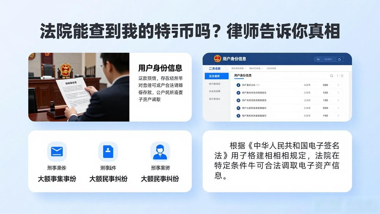 法院能查到我的比特币吗？律师告诉你真相