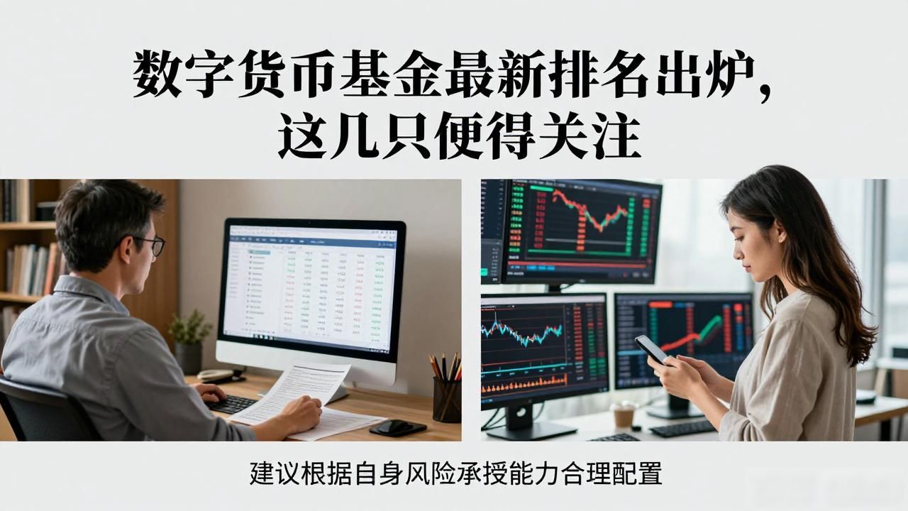 数字货币基金最新排名出炉，这几只值得关注