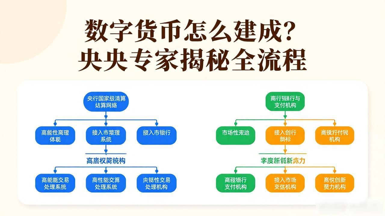数字货币怎么建成？央行专家揭秘全流程
