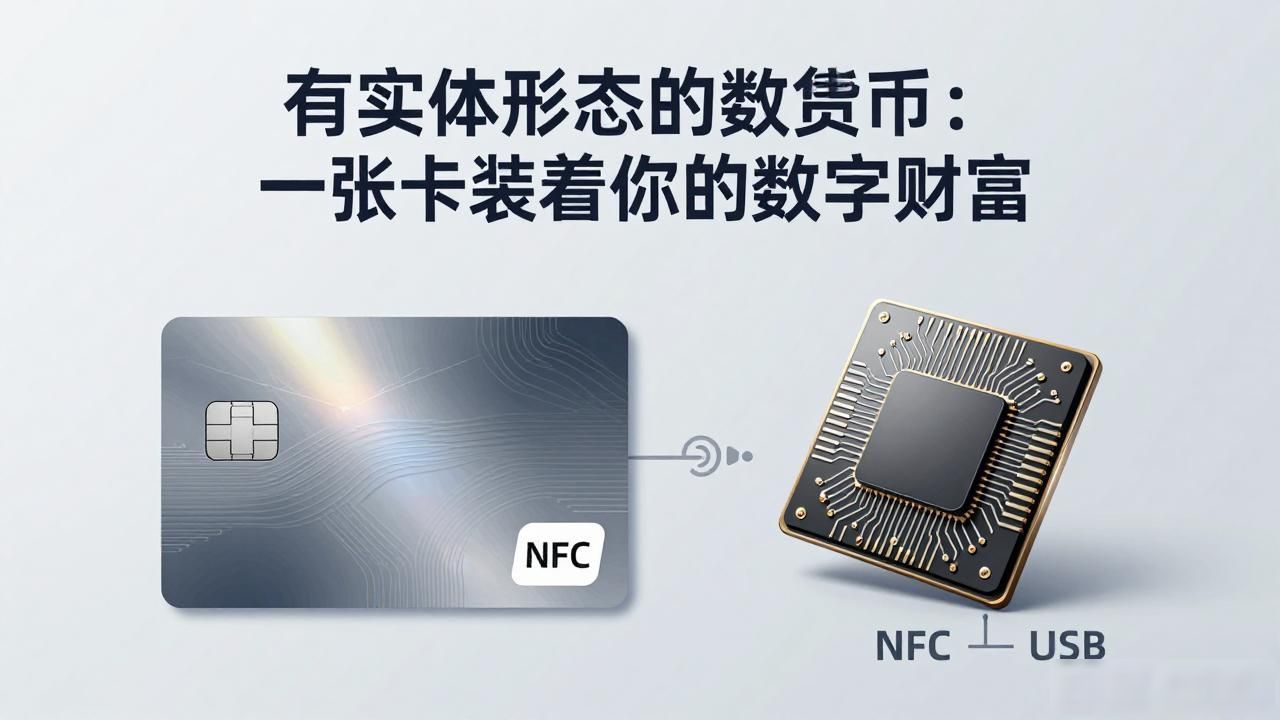 有实体形态的数字货币：一张卡装着你的数字财富
