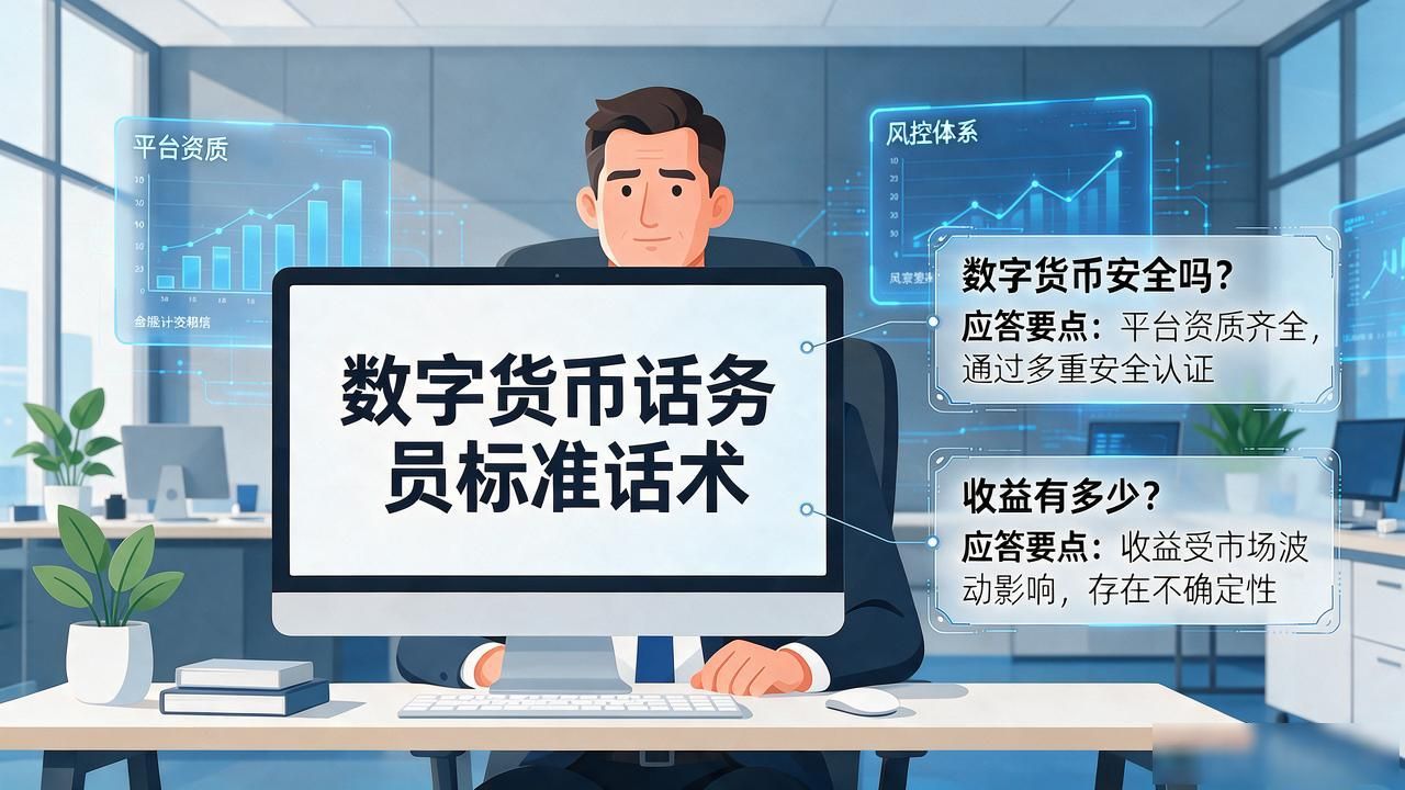 数字货币行业客服话术 数字货币客服开户流程应答话术 数字货币客服异议处理技巧_数字货币话务员话术