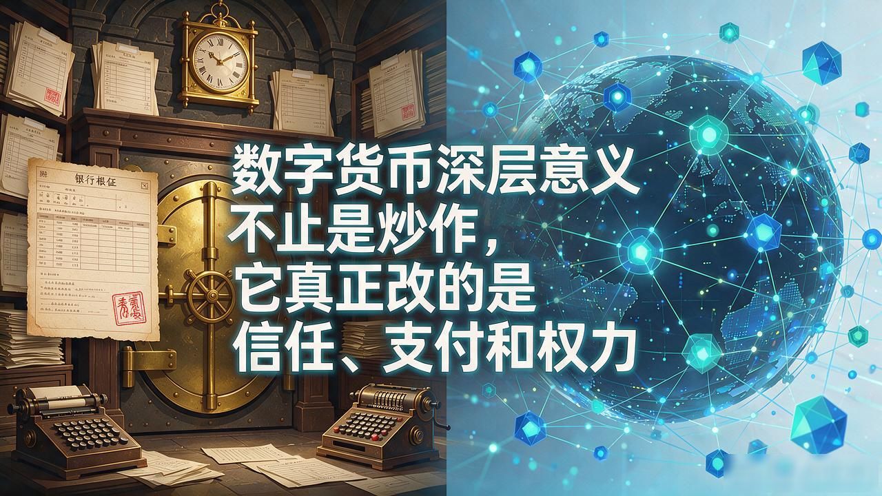 金融主权重新分配_数字货币信任机制重构_数字货币深层的意义