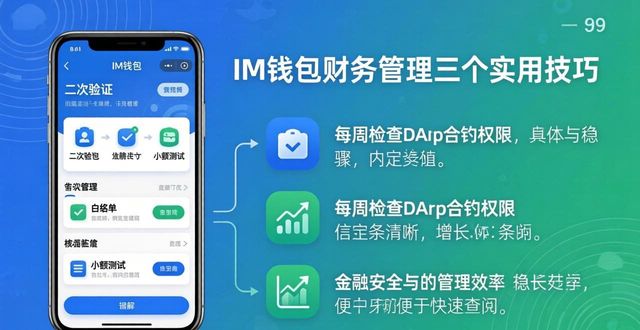 im钱包财务管理3个实用技巧