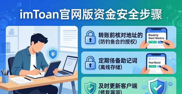 最新imToken官网版：提升资金安全的3个关键步骤
