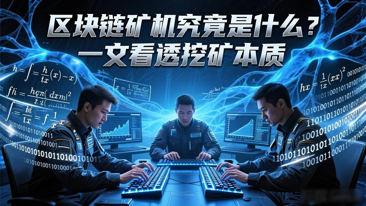 区块链矿机的本质与算力_区块链矿机是什么_不同区块链网络硬件选择