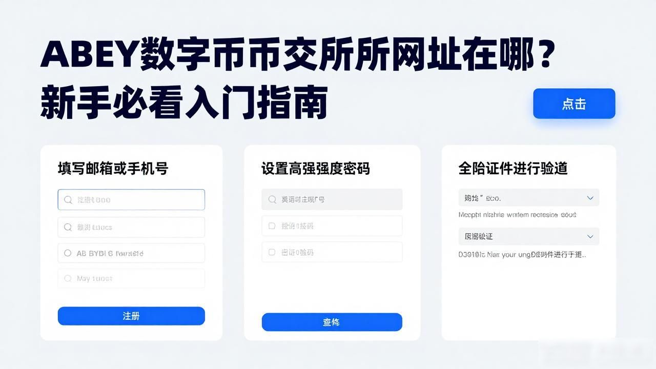 ABEY数字货币交易所网址在哪？新手必看入门指南