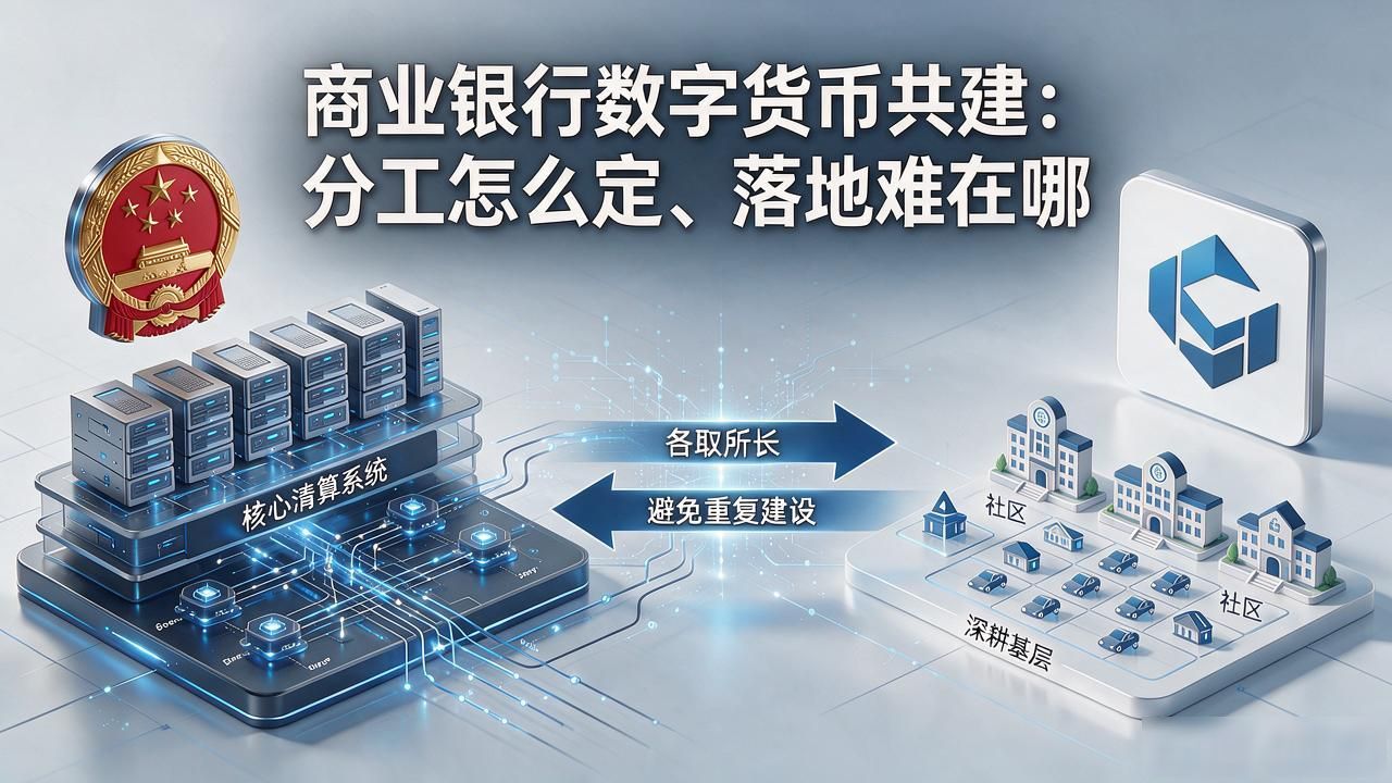 商业银行共建数字货币_技术底座标准统一_数字货币商业银行协作共建