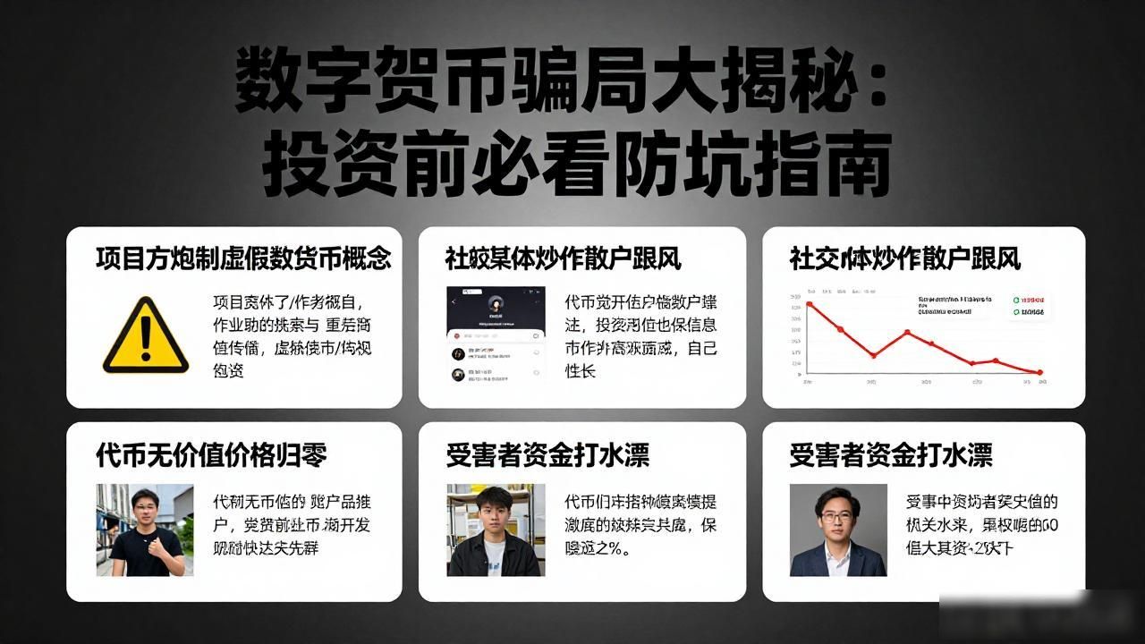 数字货币骗局大揭秘：投资前必看防坑指南