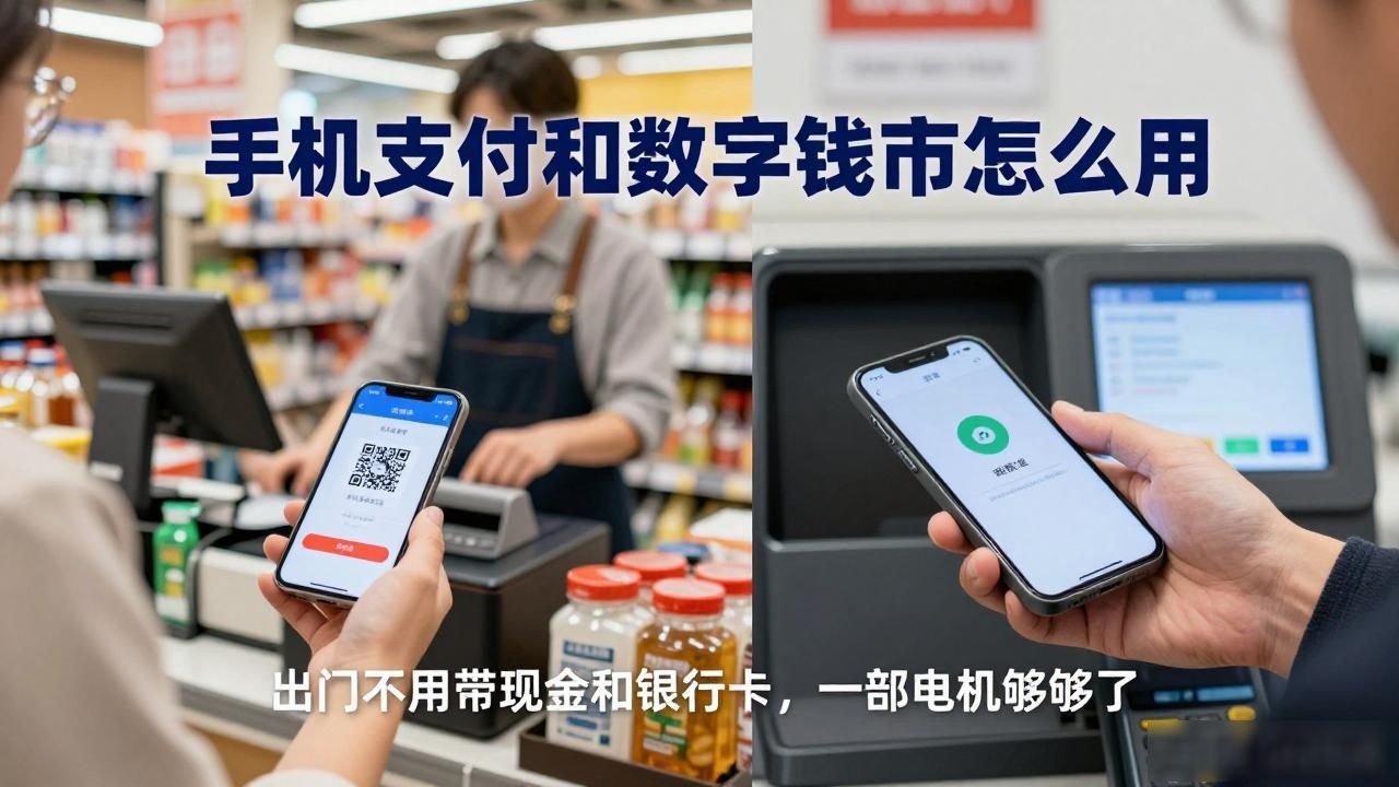 数字和货币怎么用_数字钱包使用方法_移动支付安全指南