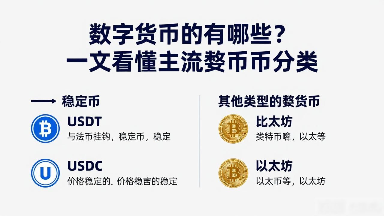 稳定币特点及用途_数字货币分类_数字货币的有哪些