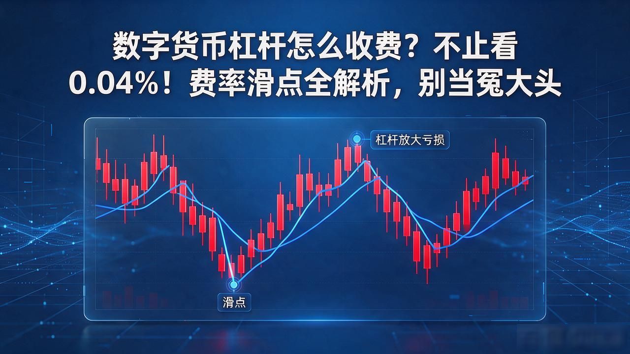 数字货币杠杆怎么收费？不止看0.04%！费率滑点全解析，别当冤大头