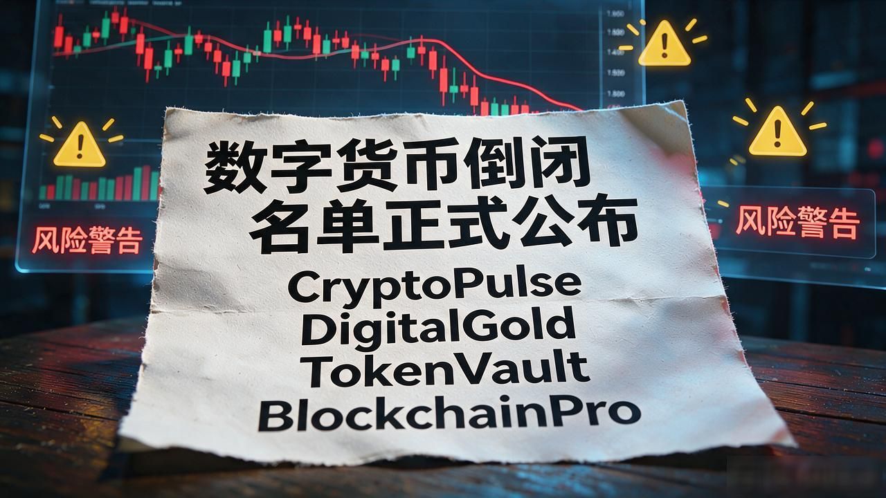 数字货币倒闭名单正式公布，你投的那个平台还在不在上面