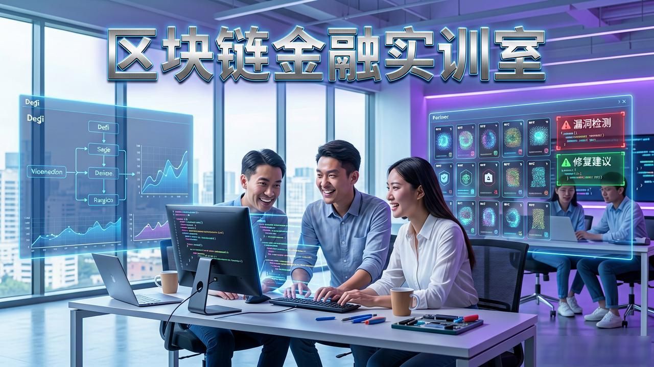 区块链金融实训室：让职场新人掌握核心技能