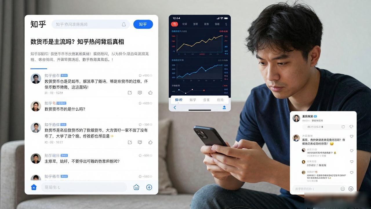 数字货币是主流吗？知乎热问背后真相