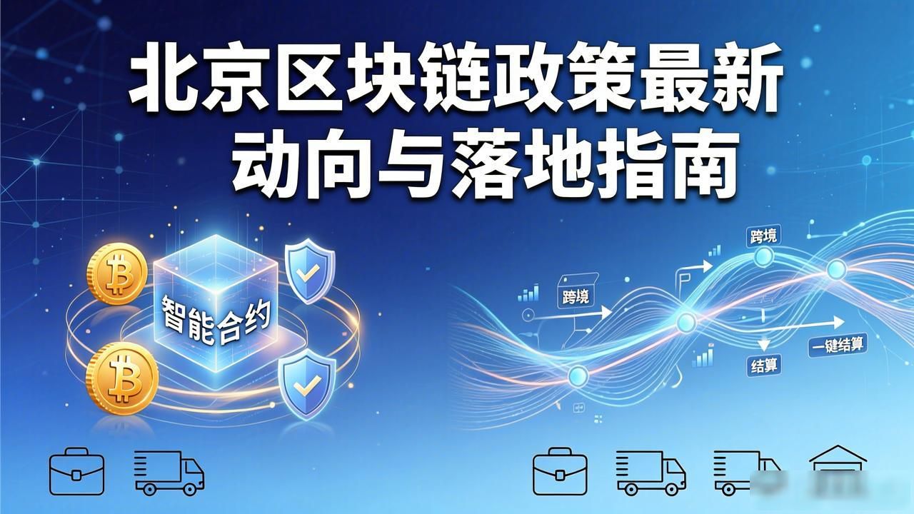 北京区块链政策最新动向与落地指南