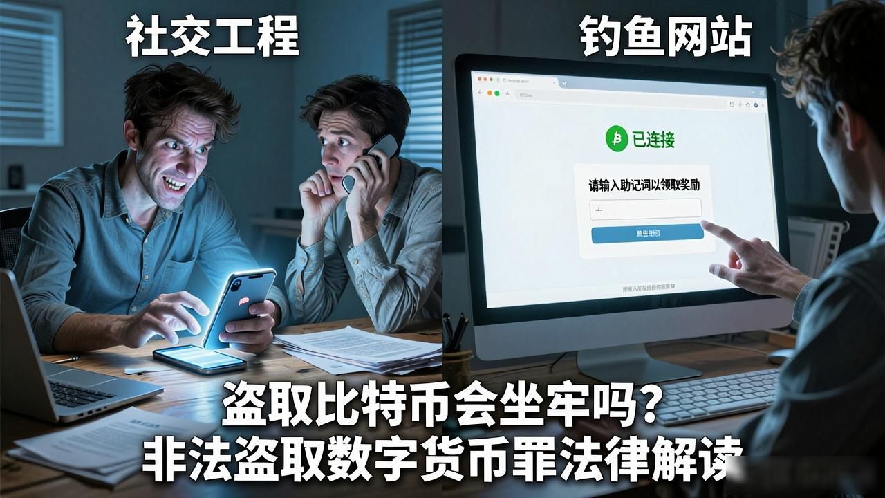 盗取比特币会坐牢吗？非法盗取数字货币罪法律解读