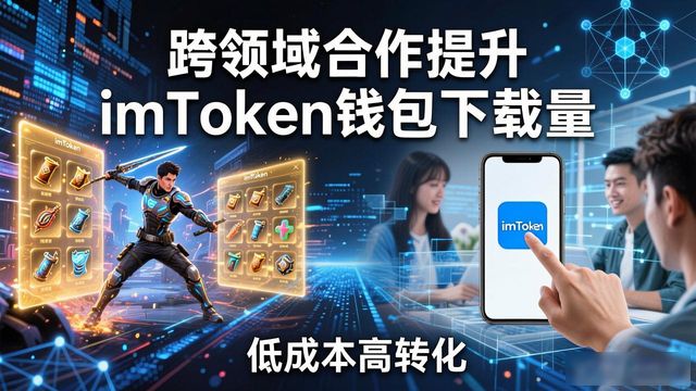 跨领域合作提升imToken钱包下载量