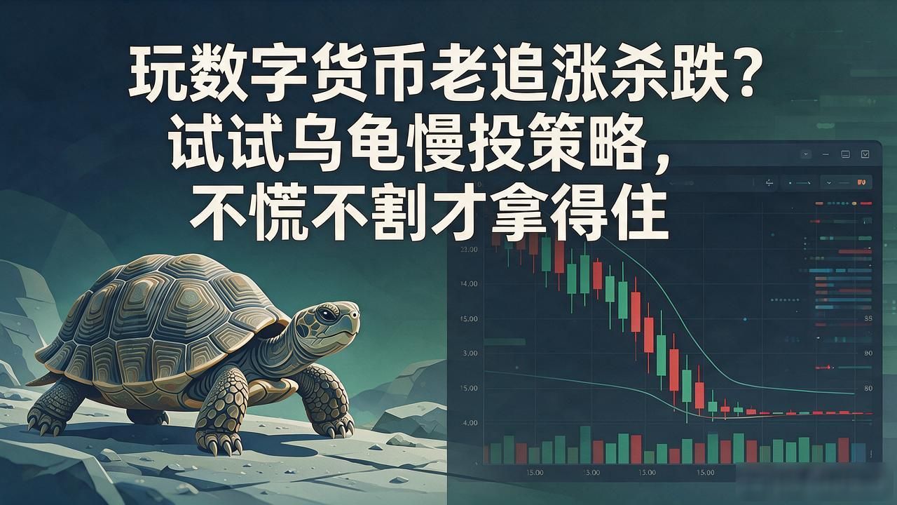玩数字货币老追涨杀跌？试试乌龟慢投策略，不慌不割才拿得住