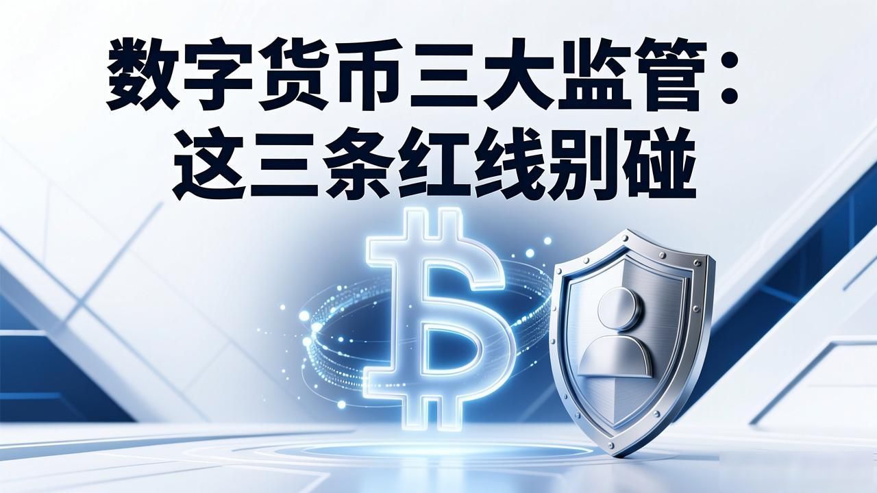 数字货币三大监管：这三条红线别碰