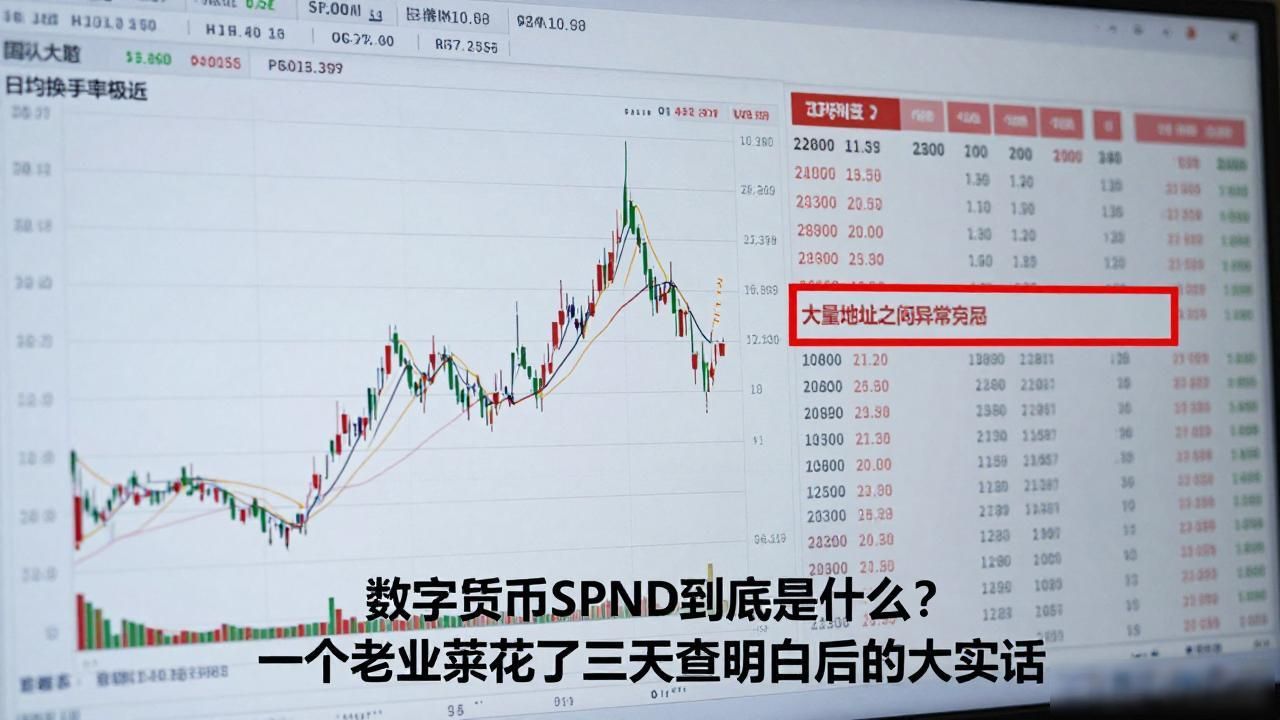 数字货币spnd到底是什么？一个老韭菜花了三天查明白后的大实话