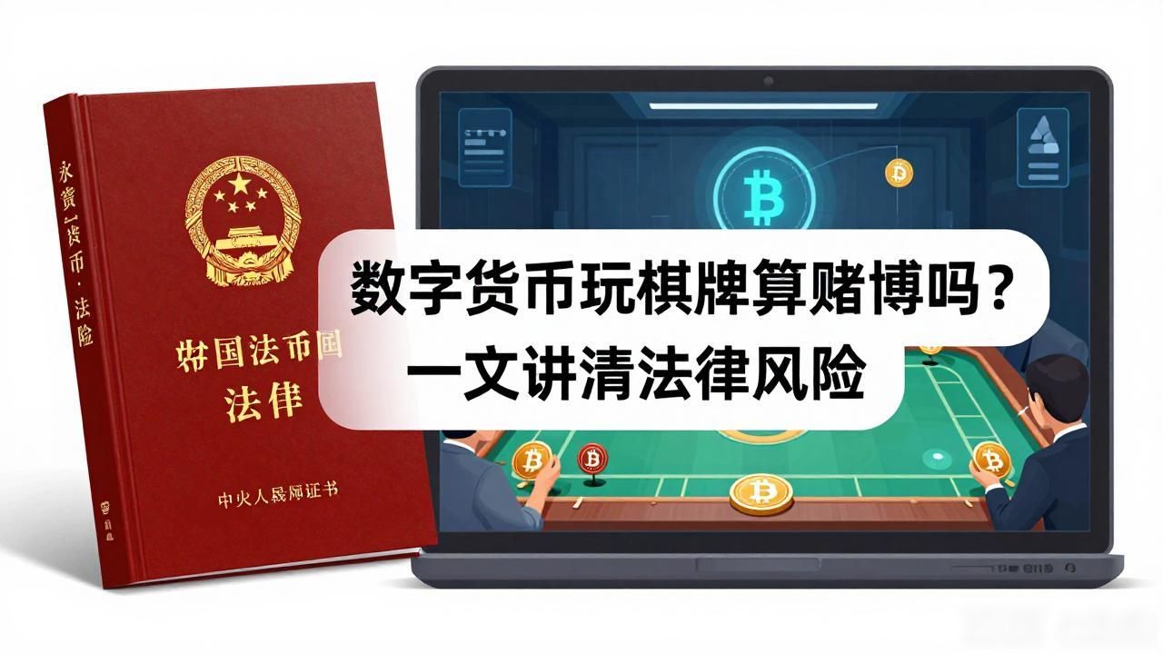 数字货币玩棋牌算赌博吗？一文讲清法律风险