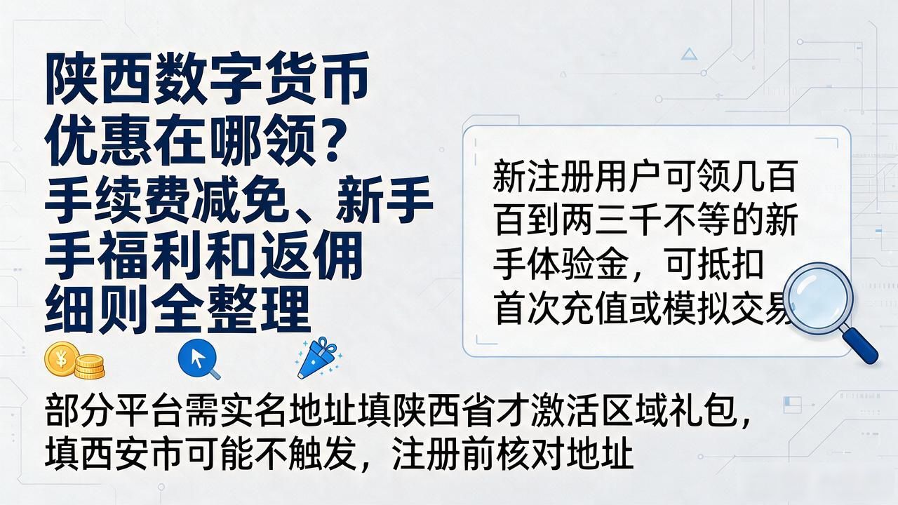 数字货币优惠陕西_陕西数字货币新手礼包领取_陕西数字货币手续费优惠