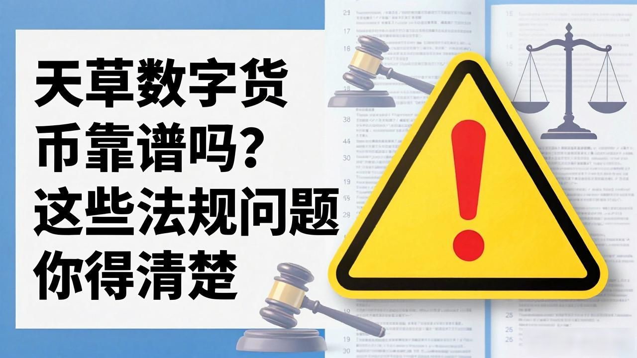 天草数字货币靠谱吗？这些法规问题你得清楚