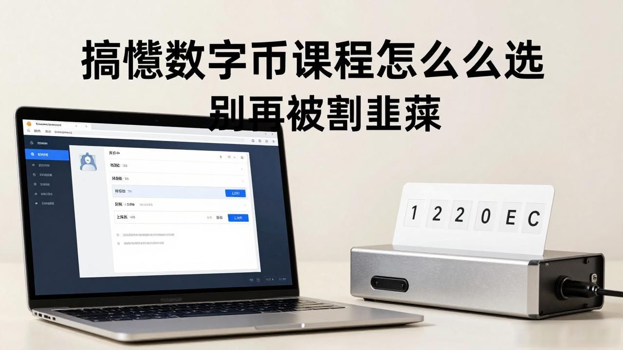 搞懂数字货币课程怎么选，别再被割韭菜