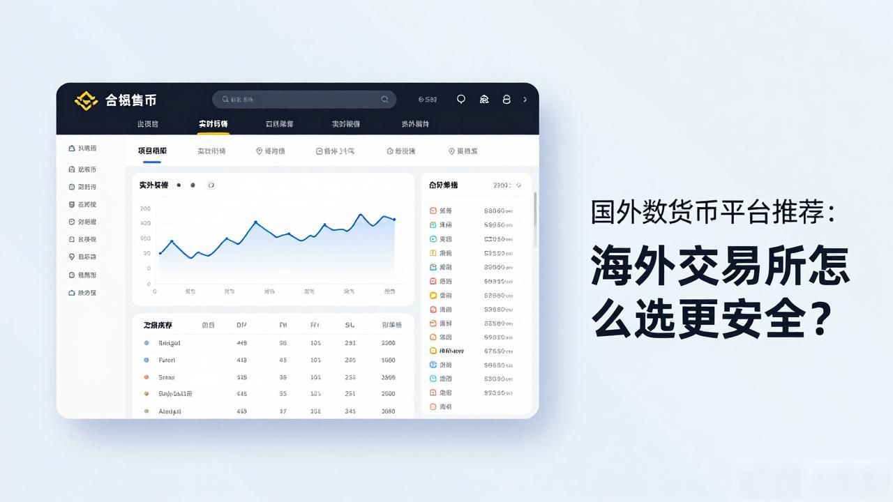 国外数字货币平台推荐：海外交易所怎么选更安全？
