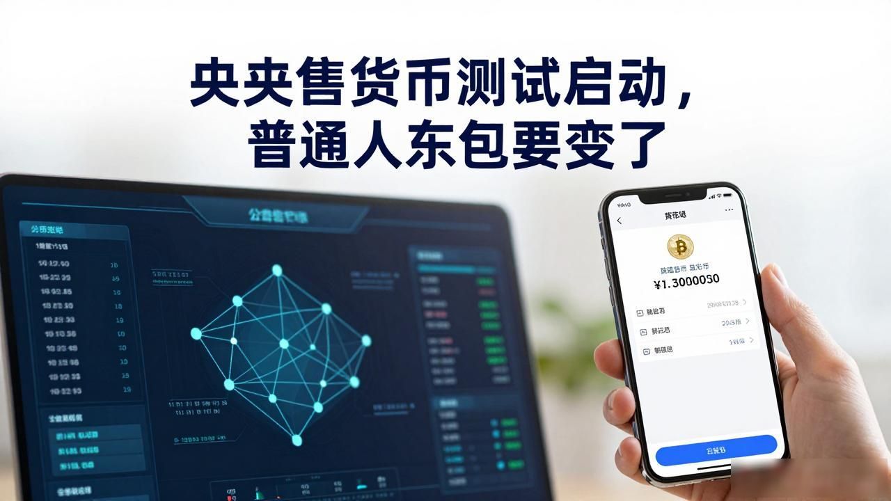 央行数字货币测试启动，普通人钱包要变了