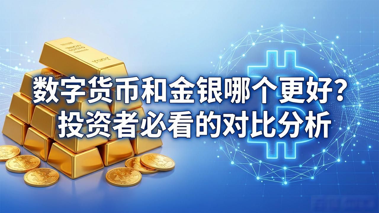 数字货币和金银哪个更好？投资者必看的对比分析