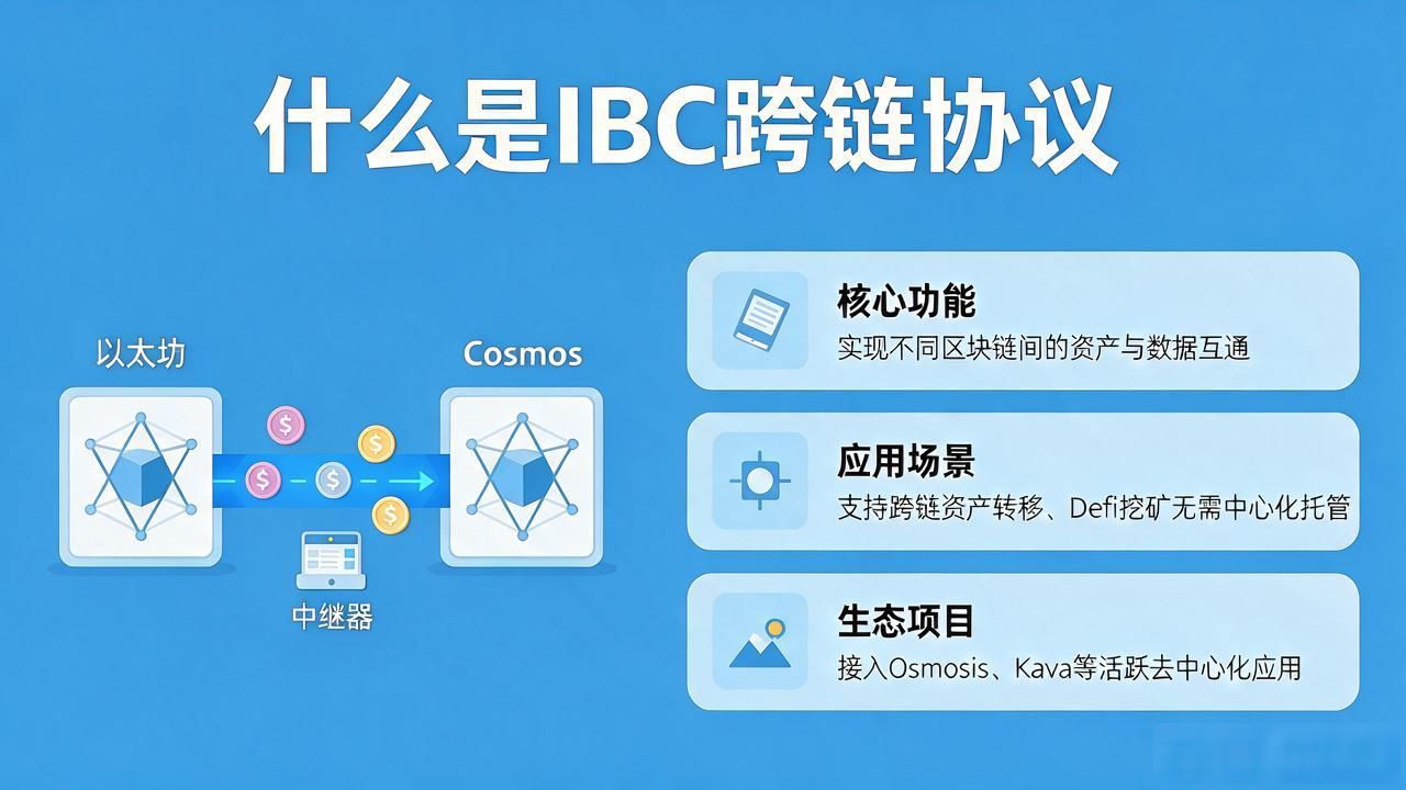 什么是区块链数字货币IBC：Cosmos跨链互通协议详解
