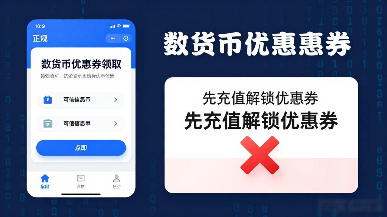 警惕钓鱼链接_数字货币优惠券领取_数字货币优惠券领取