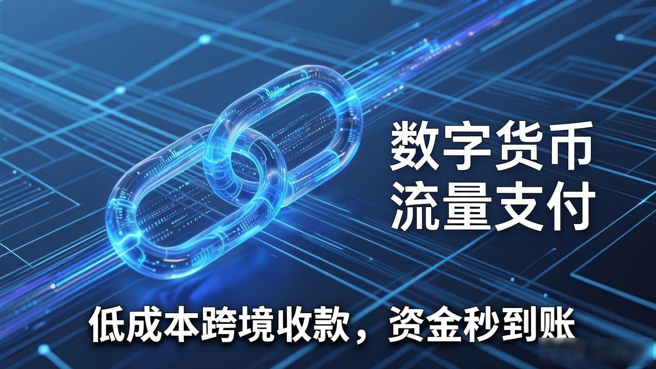 数字货币流量支付：低成本跨境收款，资金秒到账