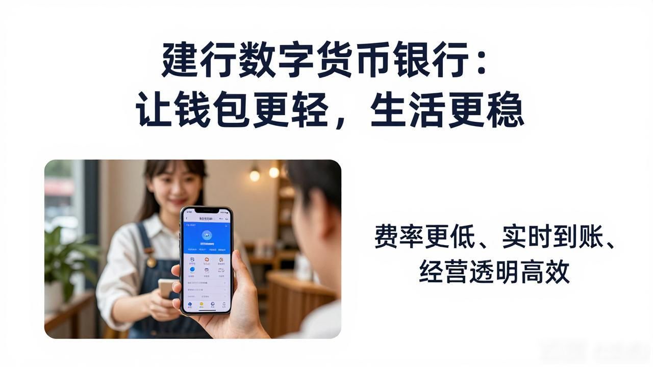 建行数字货币银行：让钱包更轻，生活更稳