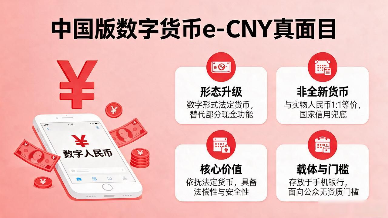 中国版数字货币是什么？人民币e-CNY真面目