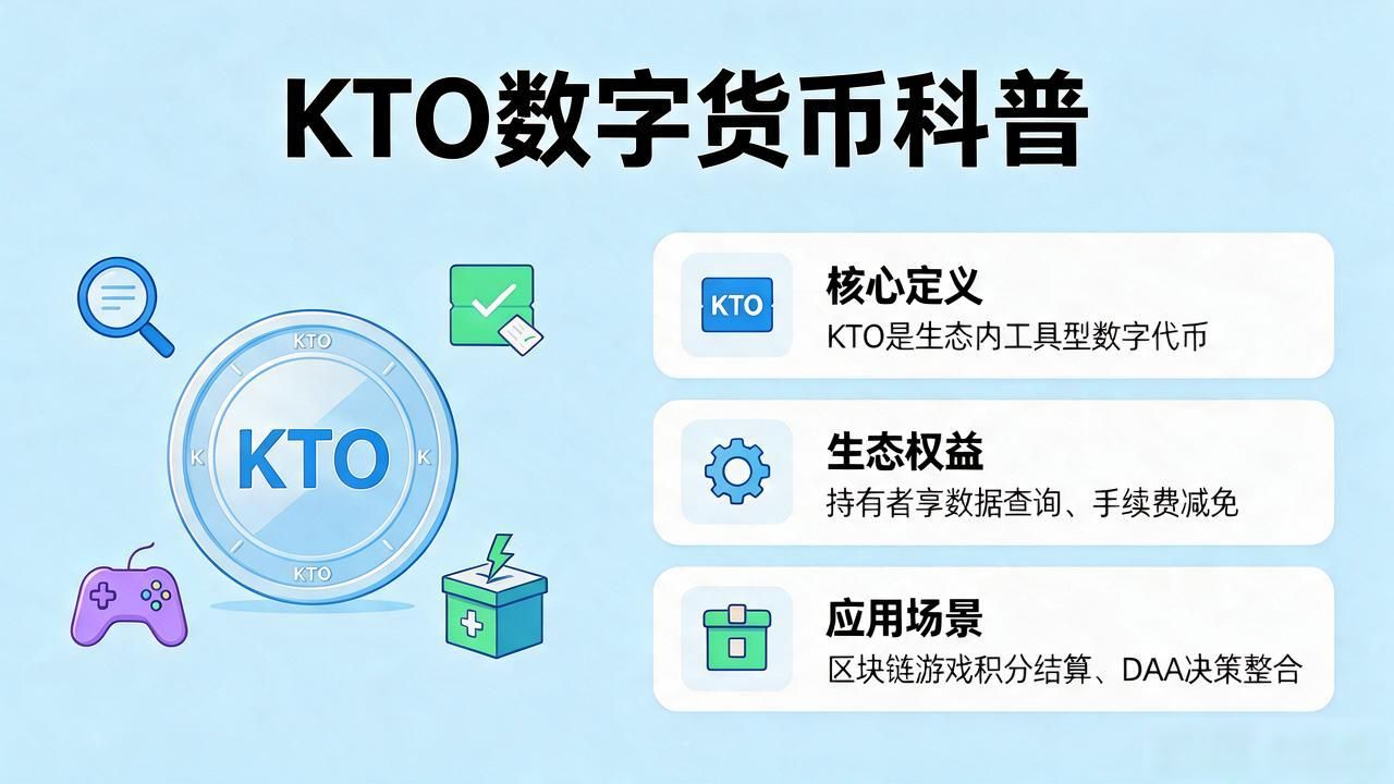 KTO数字货币科普：定义、技术特点与应用场景