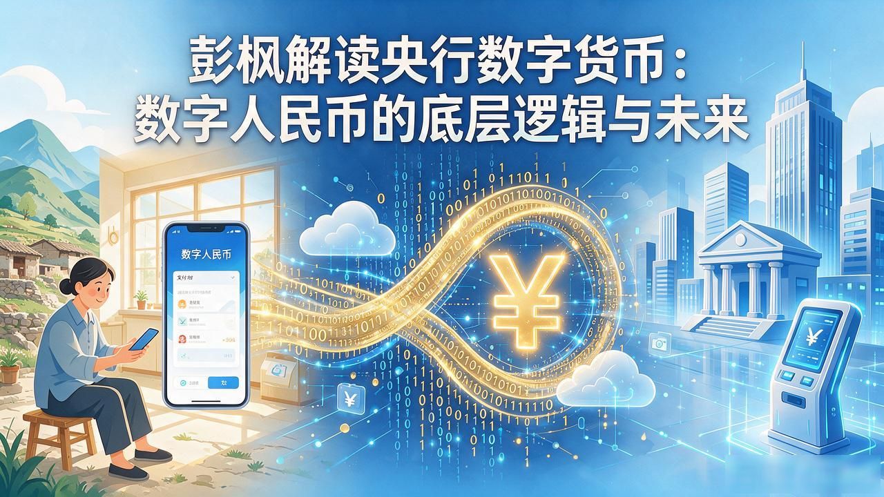 数字人民币双层运营体系_数字人民币普惠金融应用_彭枫央行数字货币
