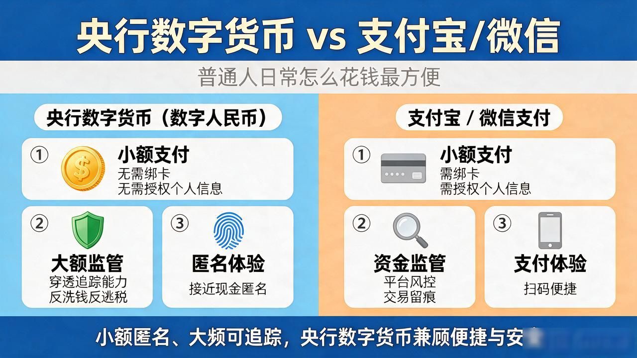 中央人民银行数字货币_双离线支付能力_数字人民币与支付宝区别