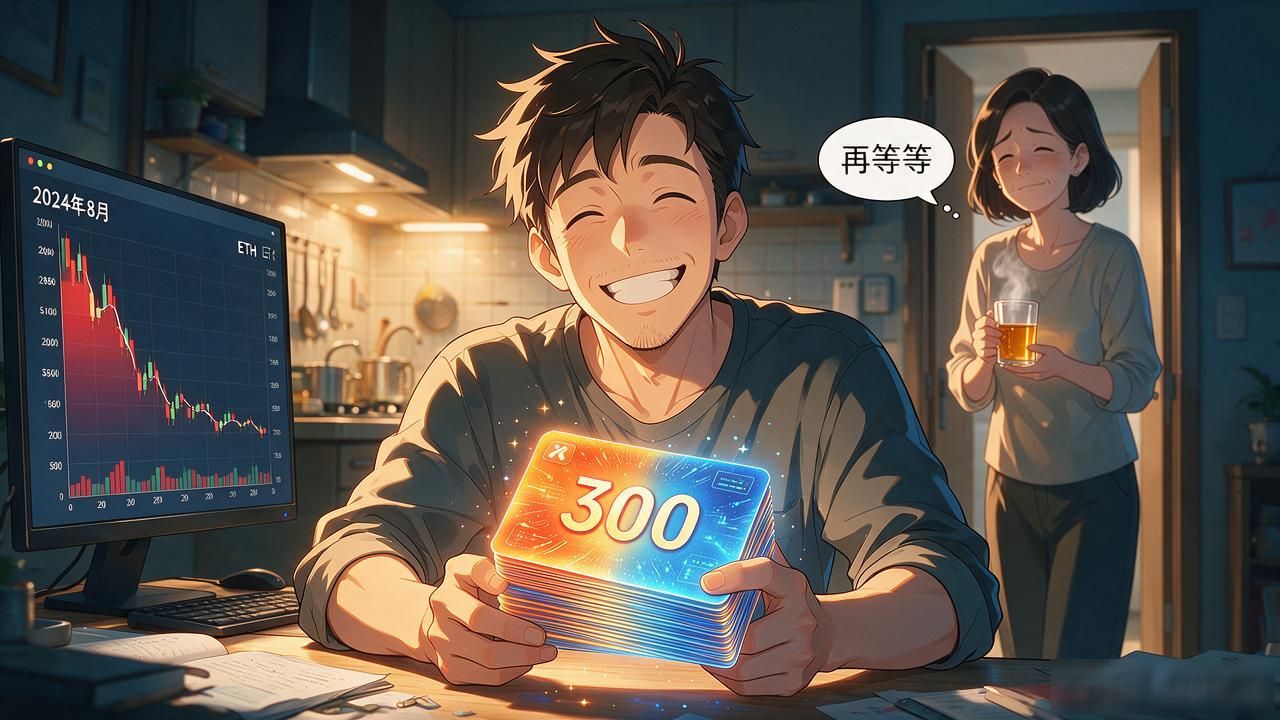 以太坊长期持有策略_数字货币300枚_冷钱包存储加密资产